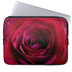 Capa Para Notebook Bolsa de laptop de rosa vermelha Romântica para Ro