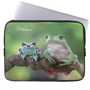 Capa Para Notebook Bolsa de laptop de Sapo de Nome Personalizado