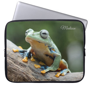 Capa Para Notebook Bolsa de laptop de Sapo de Nome Personalizado
