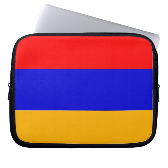Capa Para Notebook Bolsa de laptop de Sinalizador Armênio (Frente)