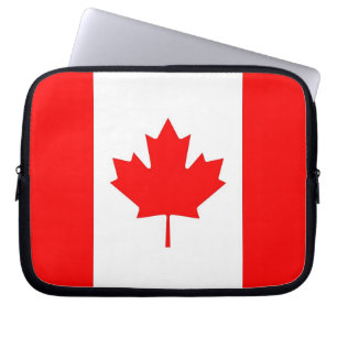 Capa Para Notebook Bolsa de laptop de Sinalizador Canadense