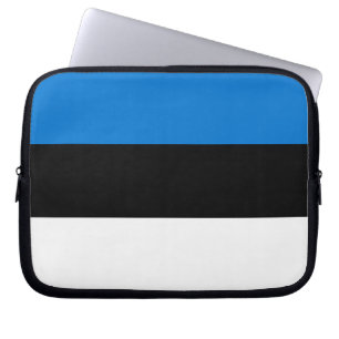 Capa Para Notebook Bolsa de laptop de Sinalizador da Estônia