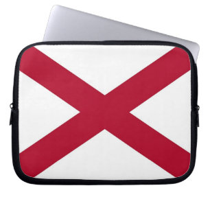 Capa Para Notebook Bolsa de laptop de Sinalizador do Estado do Alabam