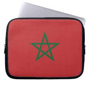 Capa Para Notebook Bolsa de laptop de Sinalizador do Marrocos