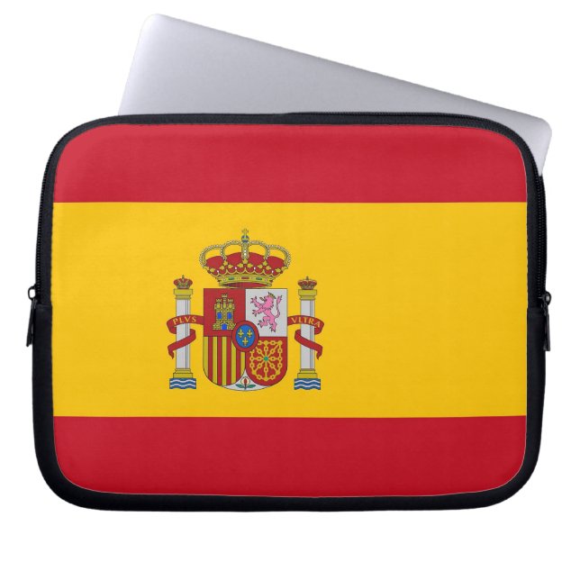 Capa Para Notebook Bolsa de laptop de Sinalizador Espanhola (Frente)