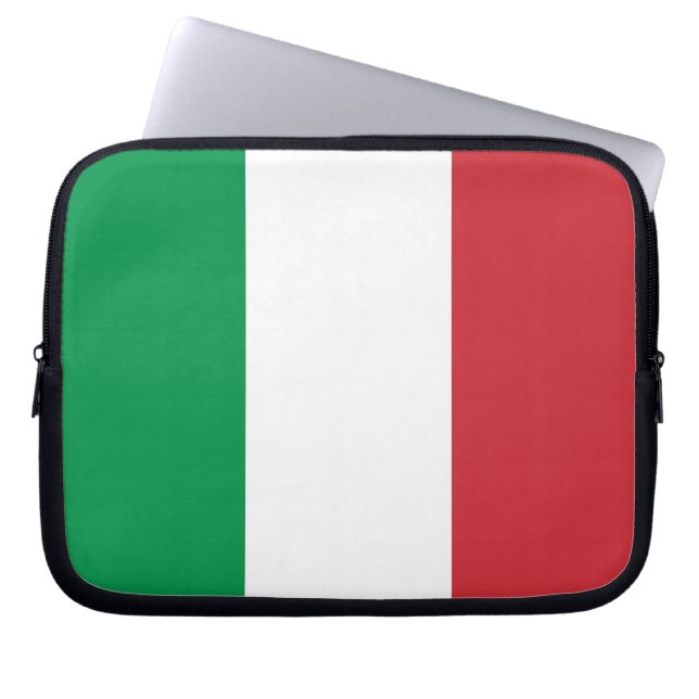 Capa Para Notebook Bolsa de laptop de Sinalizador Italiano (Frente)