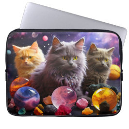 Capa Para Notebook Bolsa de laptop - Design de gato Na moda