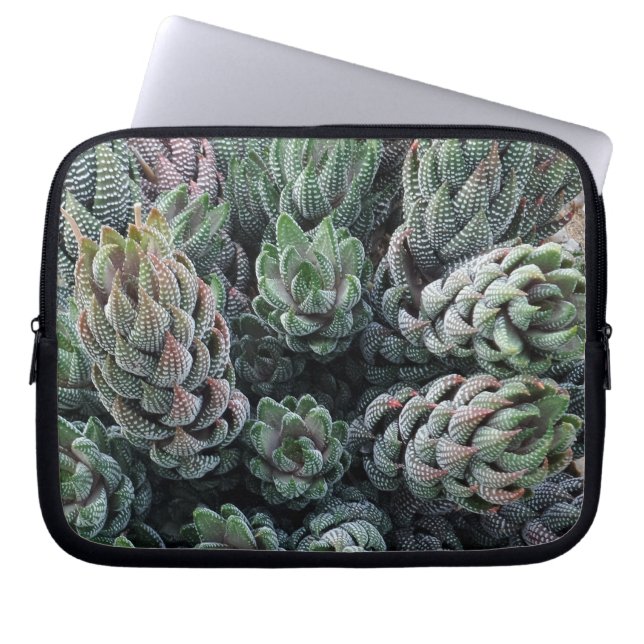 Capa Para Notebook Bolsa de laptop do Cactus Neoprene de 10 polegadas (Frente)