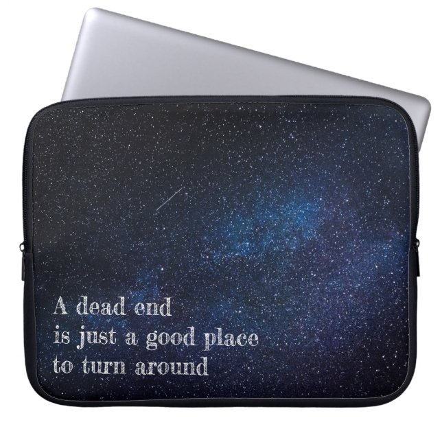 Capa Para Notebook Bolsa de laptop do Céu Noturno e Estrelas (Frente)