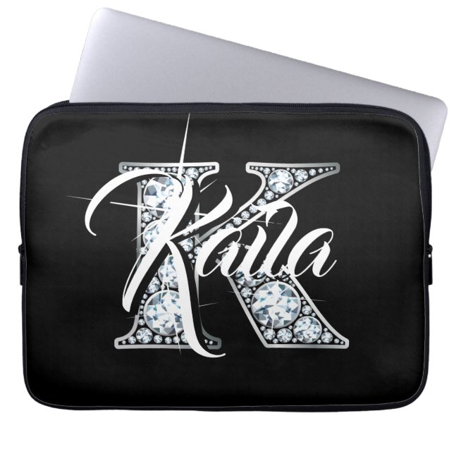 Capa Para Notebook Bolsa de laptop do Diamond do K Faux (Frente)