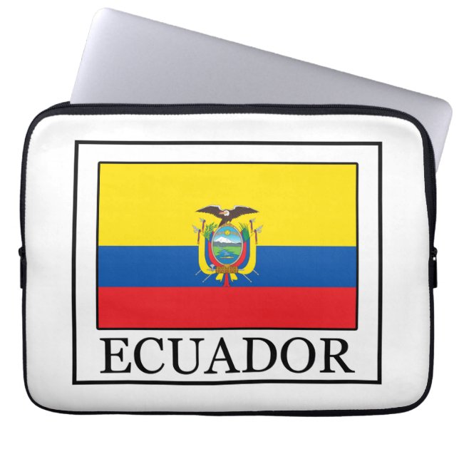 Capa Para Notebook Bolsa de laptop do Equador (Frente)