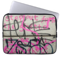 Bolsa de laptop do estilo de Grafite urbano