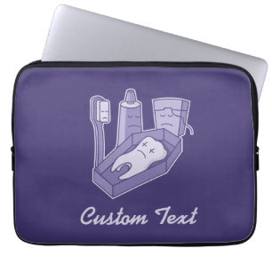 Capa Para Notebook Bolsa de laptop do funil dos dentes
