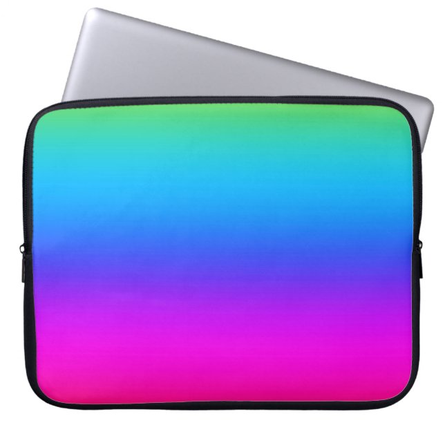 Capa Para Notebook Bolsa de laptop do gradiente 01 (Frente)