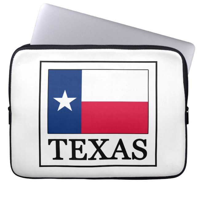 Capa Para Notebook Bolsa de laptop do Texas (Frente)