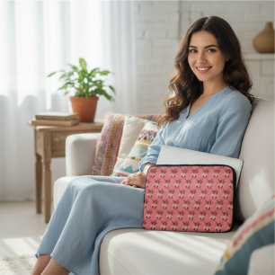 Capa Para Notebook Bolsa de laptop dos corações