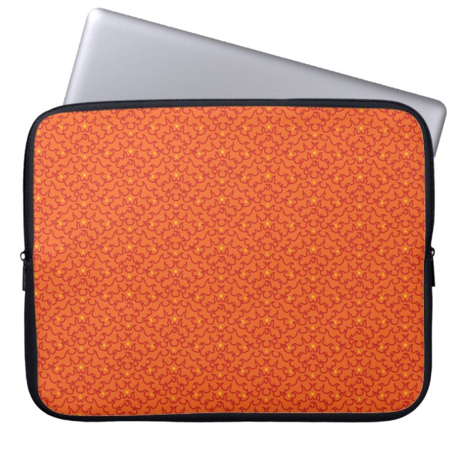 Capa Para Notebook Bolsa de laptop dos fechos de incêndio (Frente)