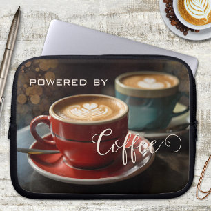 Capa Para Notebook Bolsa de laptop elegante do café Cappuccino
