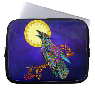 Capa Para Notebook Bolsa de laptop Elétrica de Neoprene Crow
