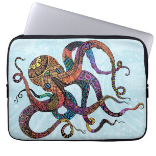 Capa Para Notebook Bolsa de laptop Elétrica de Octopus Neoprene