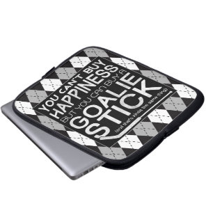 Capa Para Notebook Bolsa de laptop Engraçada de Hockey com Gol