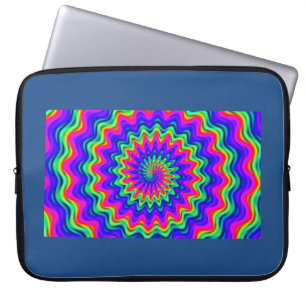 Capa Para Notebook Bolsa de laptop Espiral Psicodélica