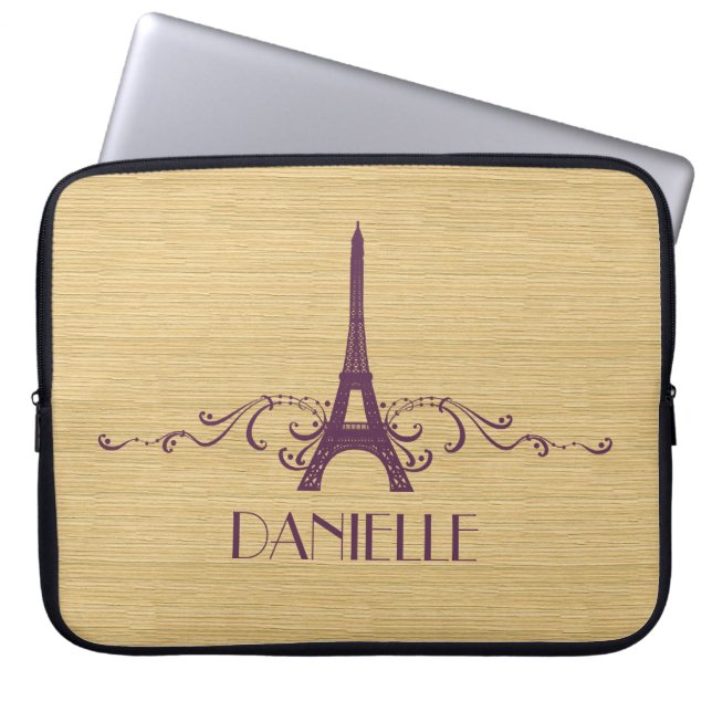 Capa Para Notebook Bolsa de laptop Farinha Roxa (Frente)