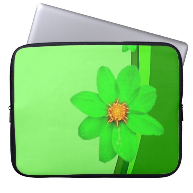 Capa Para Notebook Bolsa de laptop Floral (Frente)