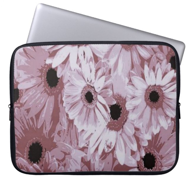Capa Para Notebook Bolsa de laptop Floral (Frente)