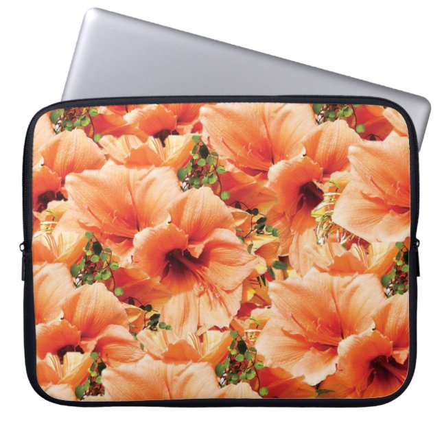 Capa Para Notebook Bolsa de laptop Floral (Frente)