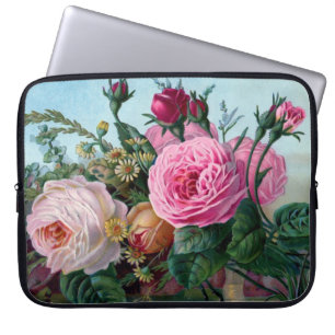 Capa Para Notebook Bolsa de laptop Floral Vintage