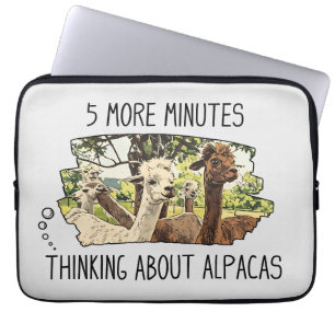 Capa Para Notebook Bolsa de laptop Funny Alpacas