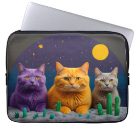 Capa Para Notebook Bolsa de laptop - Gato de Na moda