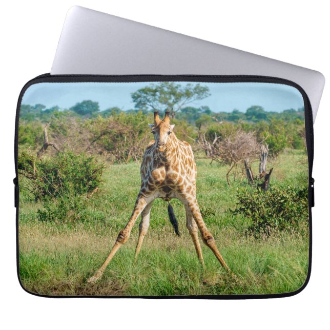 Capa Para Notebook Bolsa de laptop Giraffe (Frente)