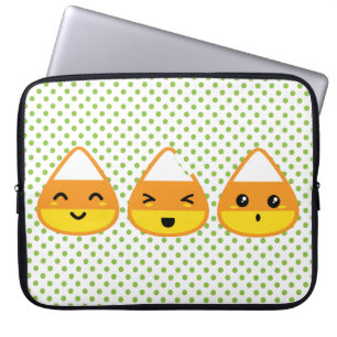 Capa Para Notebook Bolsa de laptop Kawaii Candy Corn