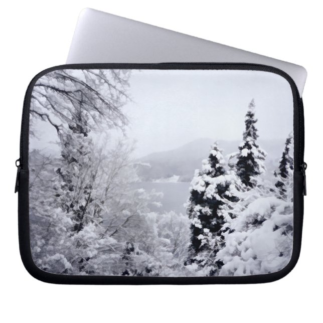 Capa Para Notebook Bolsa de laptop Lake Nojiri (Frente)