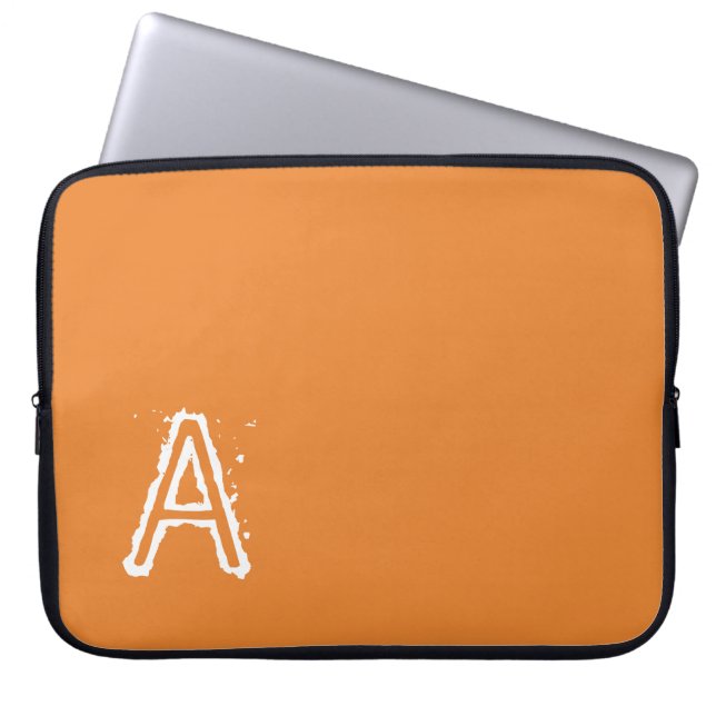 Capa Para Notebook Bolsa de laptop Laranja (Frente)