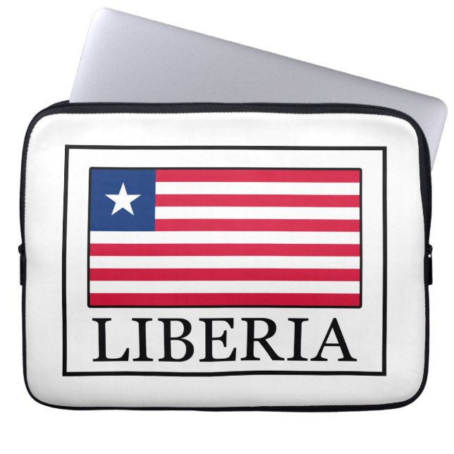 Capa Para Notebook Bolsa de laptop Libéria (Frente)