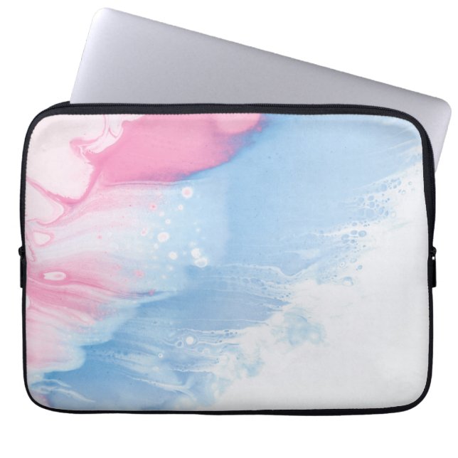 Capa Para Notebook Bolsa de laptop Marble Neoprene de 13 polegadas (Frente)