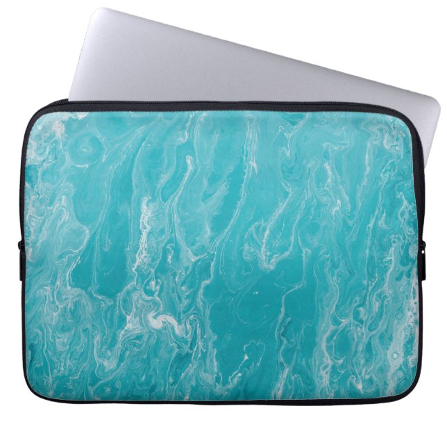 Capa Para Notebook Bolsa de laptop Marble Neoprene de 13 polegadas (Frente)