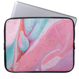 Capa Para Notebook Bolsa de laptop Marble Neoprene de 15 polegadas