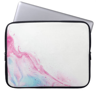 Capa Para Notebook Bolsa de laptop Marble Neoprene de 15 polegadas