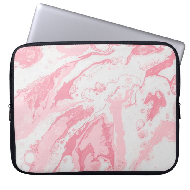 Capa Para Notebook Bolsa de laptop Marble Neoprene de 15 polegadas (Frente)