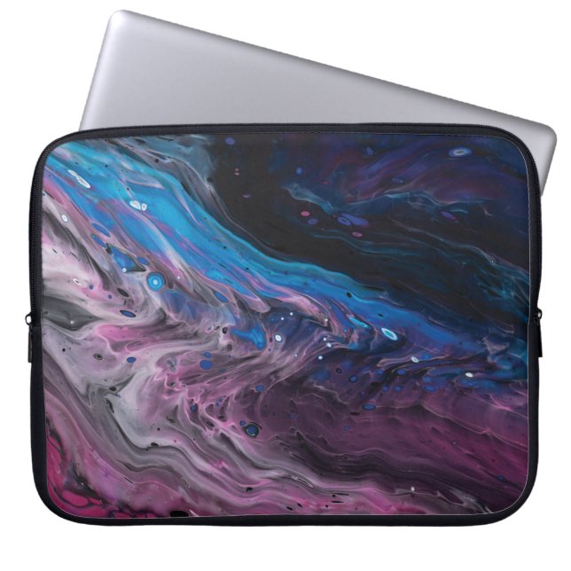 Capa Para Notebook Bolsa de laptop Marble Neoprene de 15 polegadas (Frente)