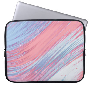 Capa Para Notebook Bolsa de laptop Marble Neoprene de 15 polegadas