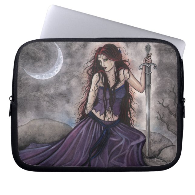 Capa Para Notebook Bolsa de laptop Morgan Le Fay Fantasy Art (Frente)