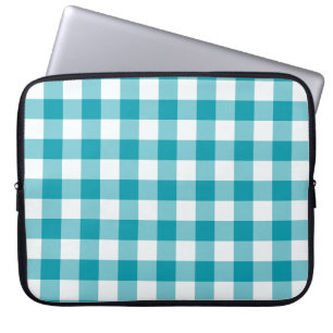Capa Para Notebook Bolsa de laptop na moda, Padrão de Gingham na Veri