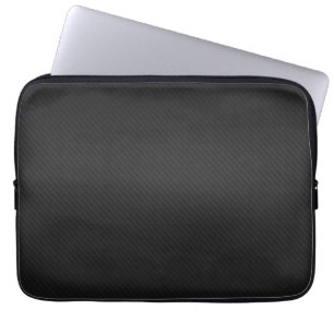 Capa Para Notebook Bolsa de laptop Neoprene de couro preto de 13 pole