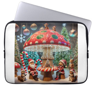 Capa Para Notebook Bolsa de laptop Neoprene: Design de Cogumelo de Na