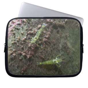 Capa Para Notebook Bolsa de laptop Neoprene Shrimps de 10 polegadas